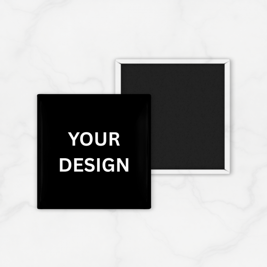 Custom Magnet Kulkas Foto Aesthetic Persegi | Fridge Magnet Souvenir Murah